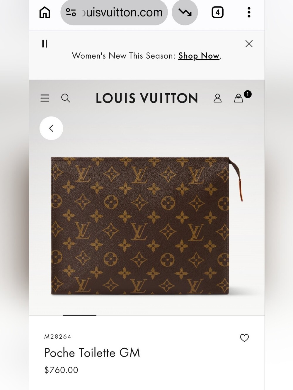 Louis Vuitton Toiletry Pouch GM - Picture 14 of 15